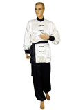 Tai Chi Uniform of Binding Cuffs with Sash