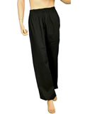 Straight-Leg Binding Cuffs Kung Fu Pants