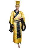 Han Emperor Court Dress with Crown