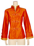Bargain Item - Plain Color Mandarin Jacket