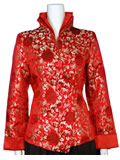 Megranate Flower Mandarin Jacket