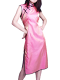 Sleeveless Chameleon Cheongsam