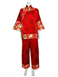 Pink Peony Fengxian Pants Suit